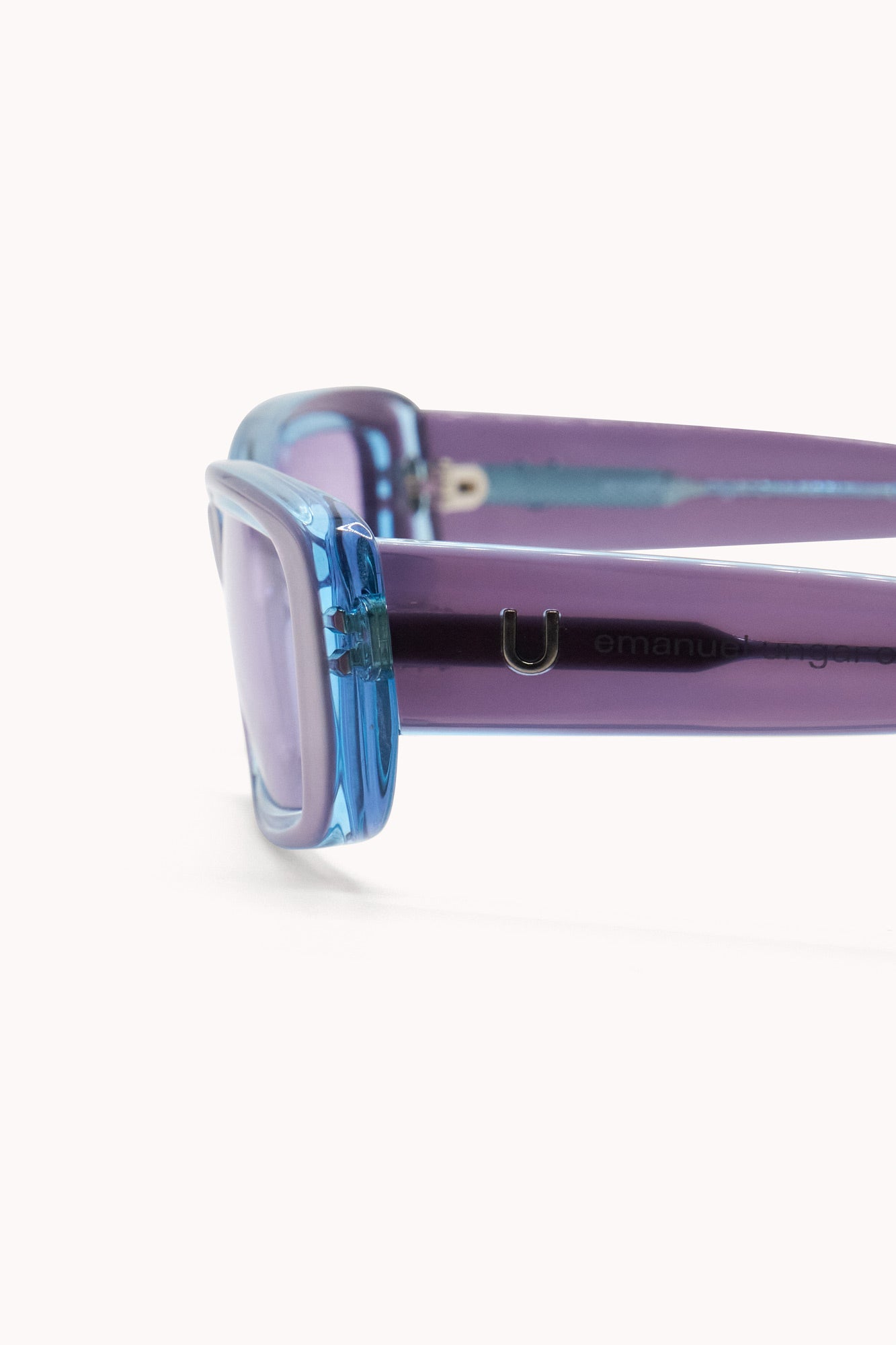 2000s Emanuel Ungaro Purple Sunglasses