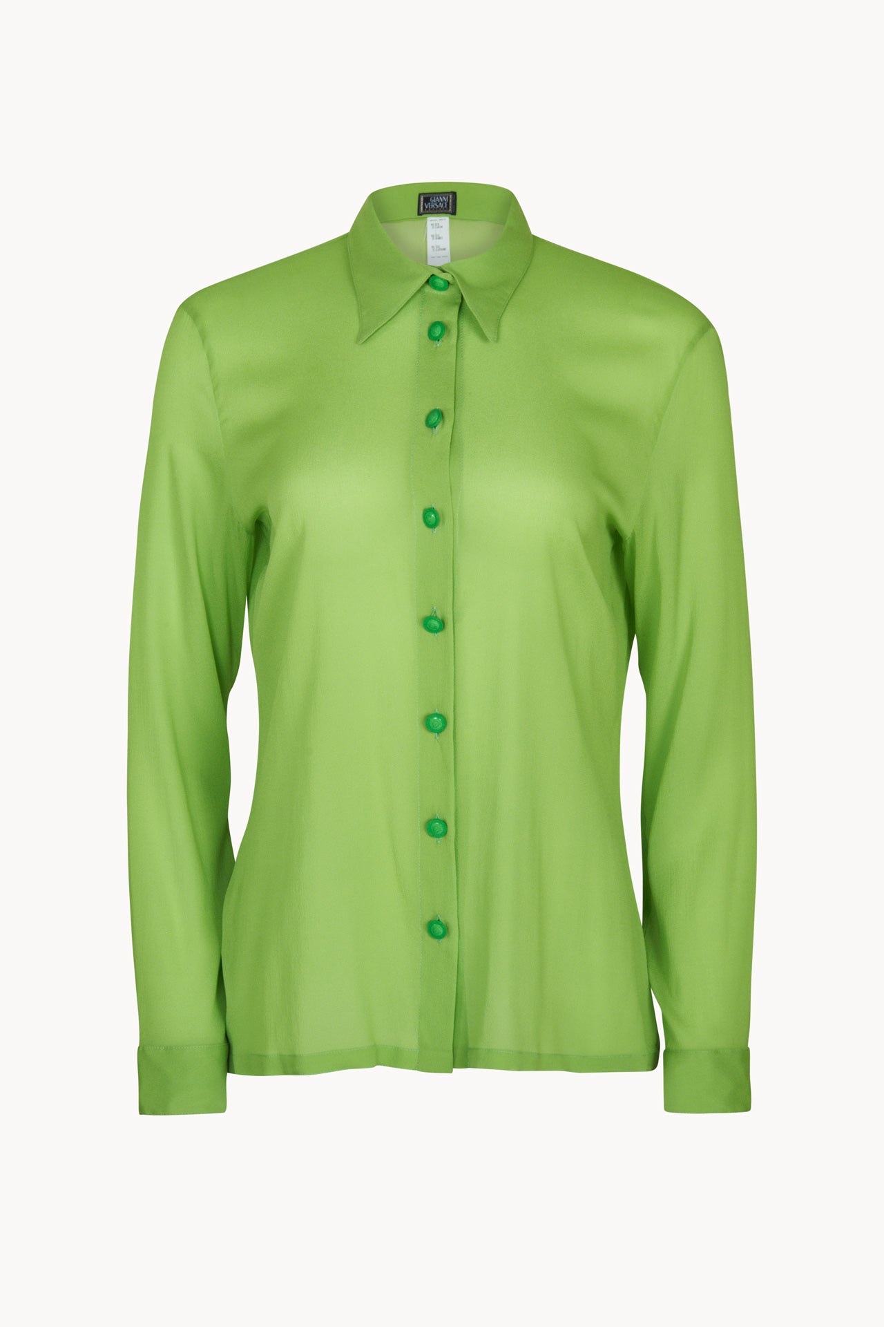 Versace 1996 Green Shirt