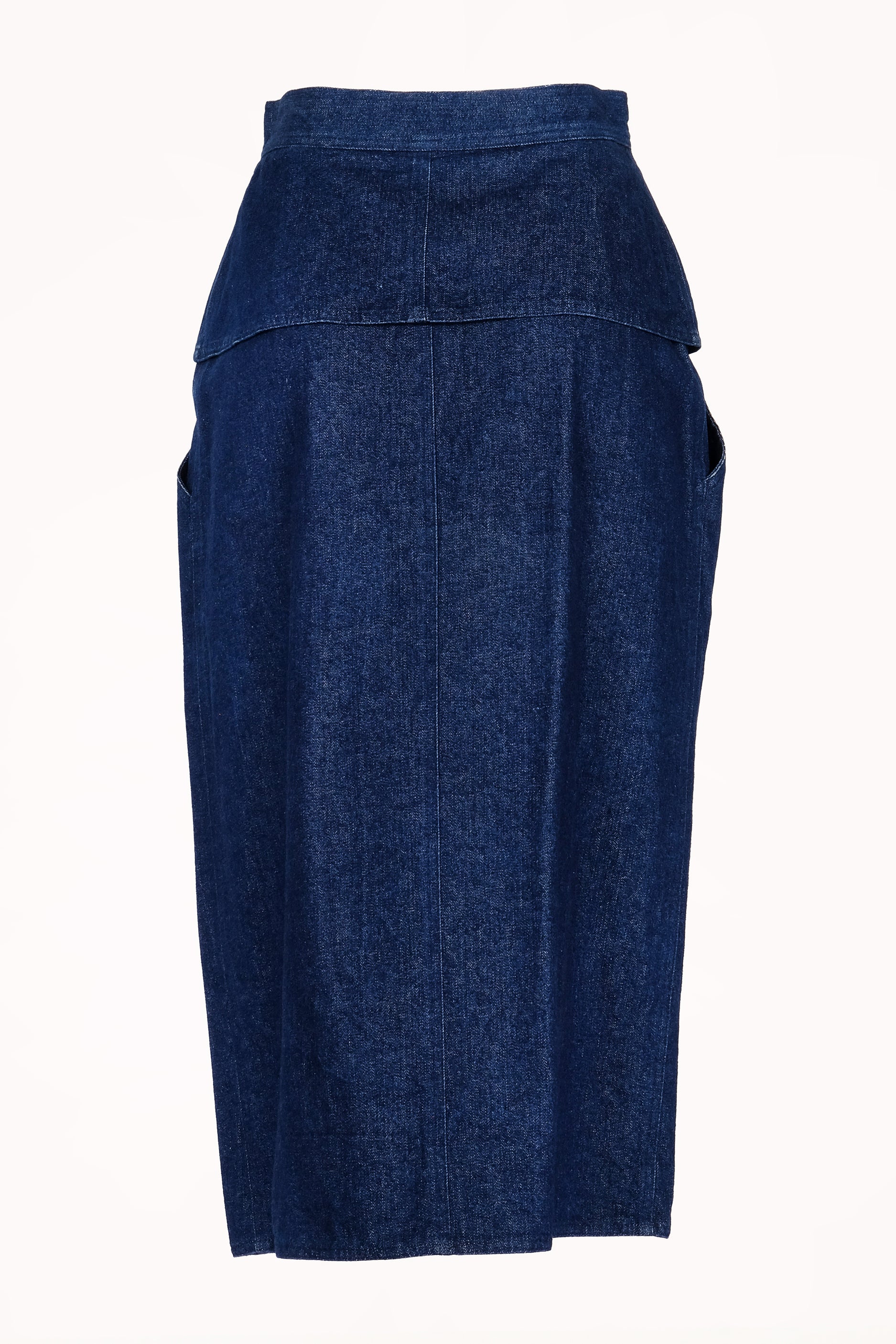 80s Anne Marie Beretta Denim Skirt