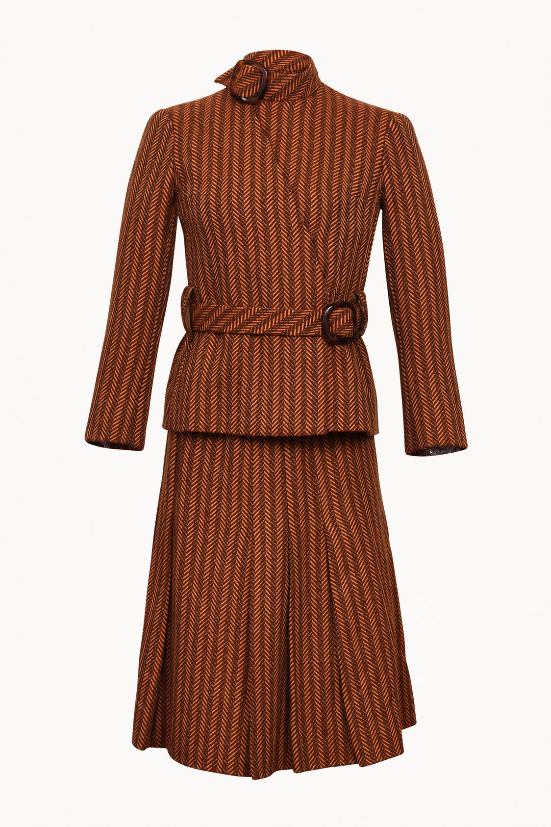 1970s Carven Haute Couture Skirt Suit