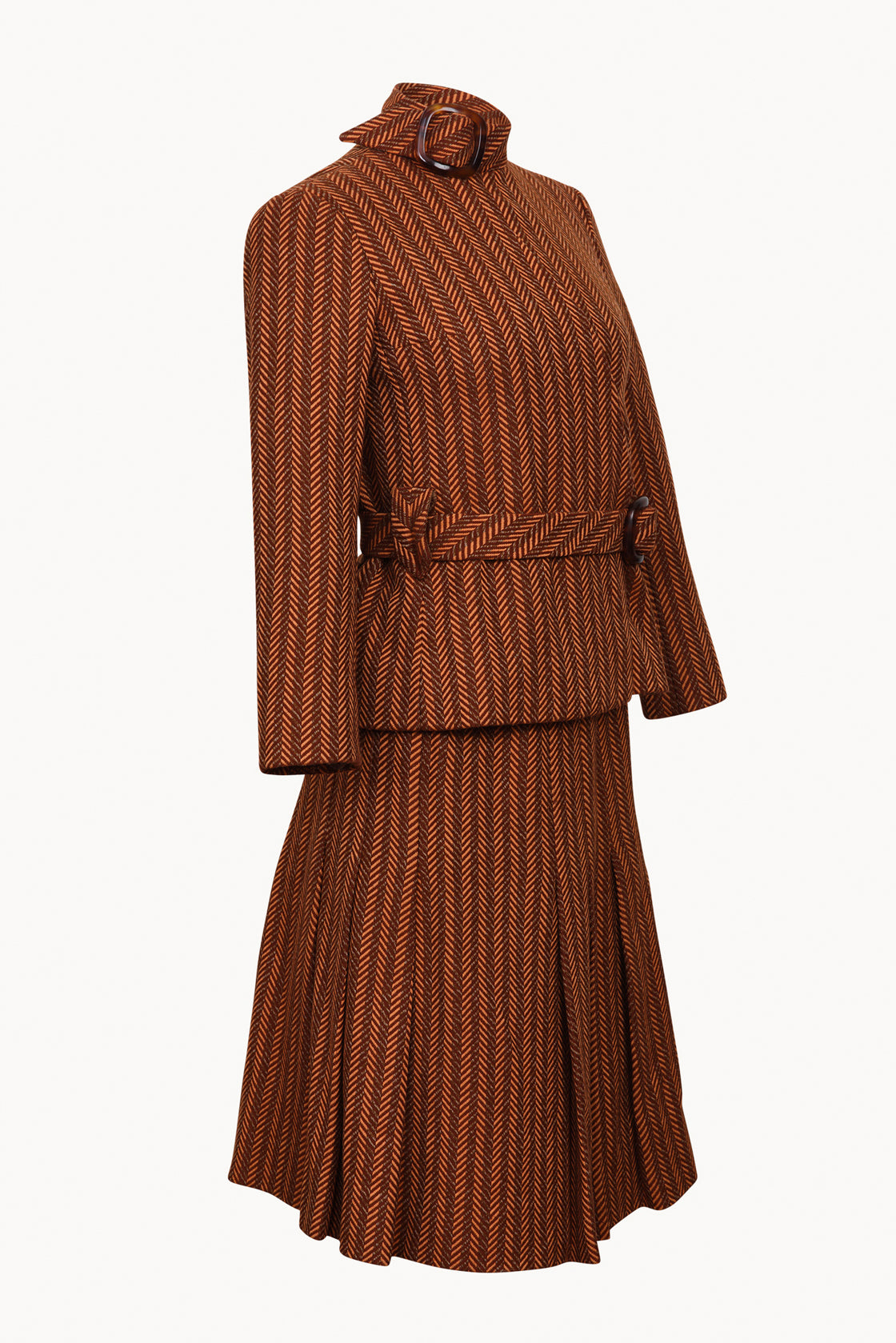 1970s Carven Haute Couture Skirt Suit