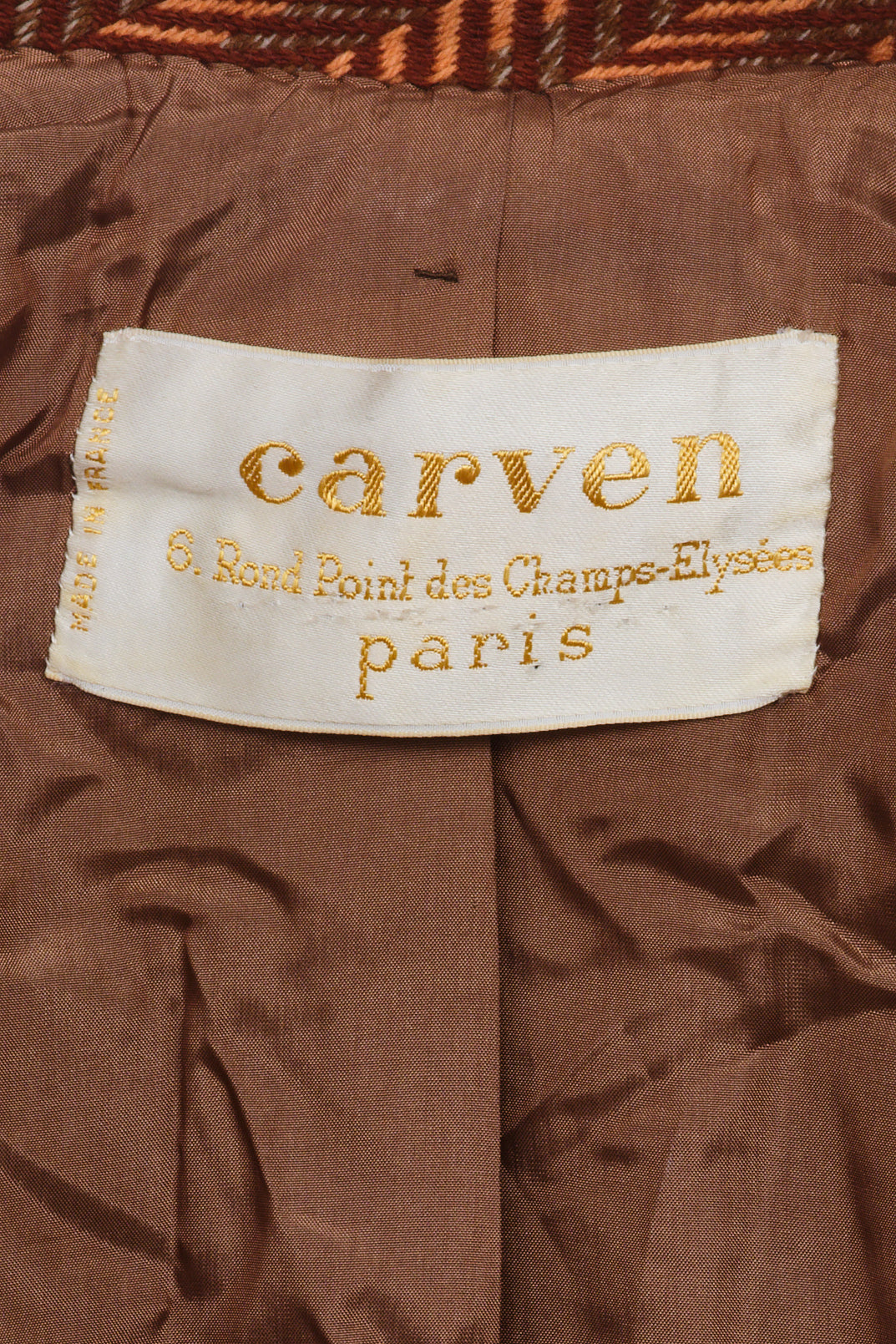 1970s Carven Haute Couture Skirt Suit