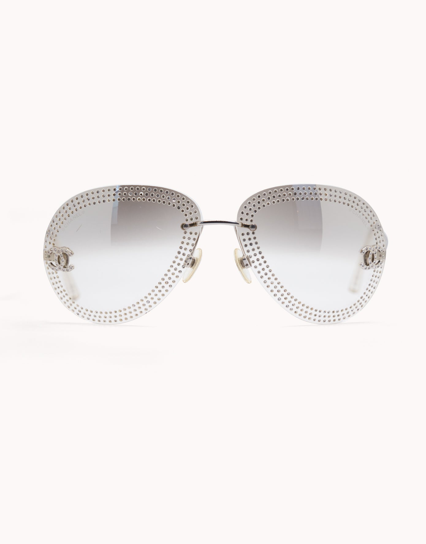 Chanel Crystal Sunglasses