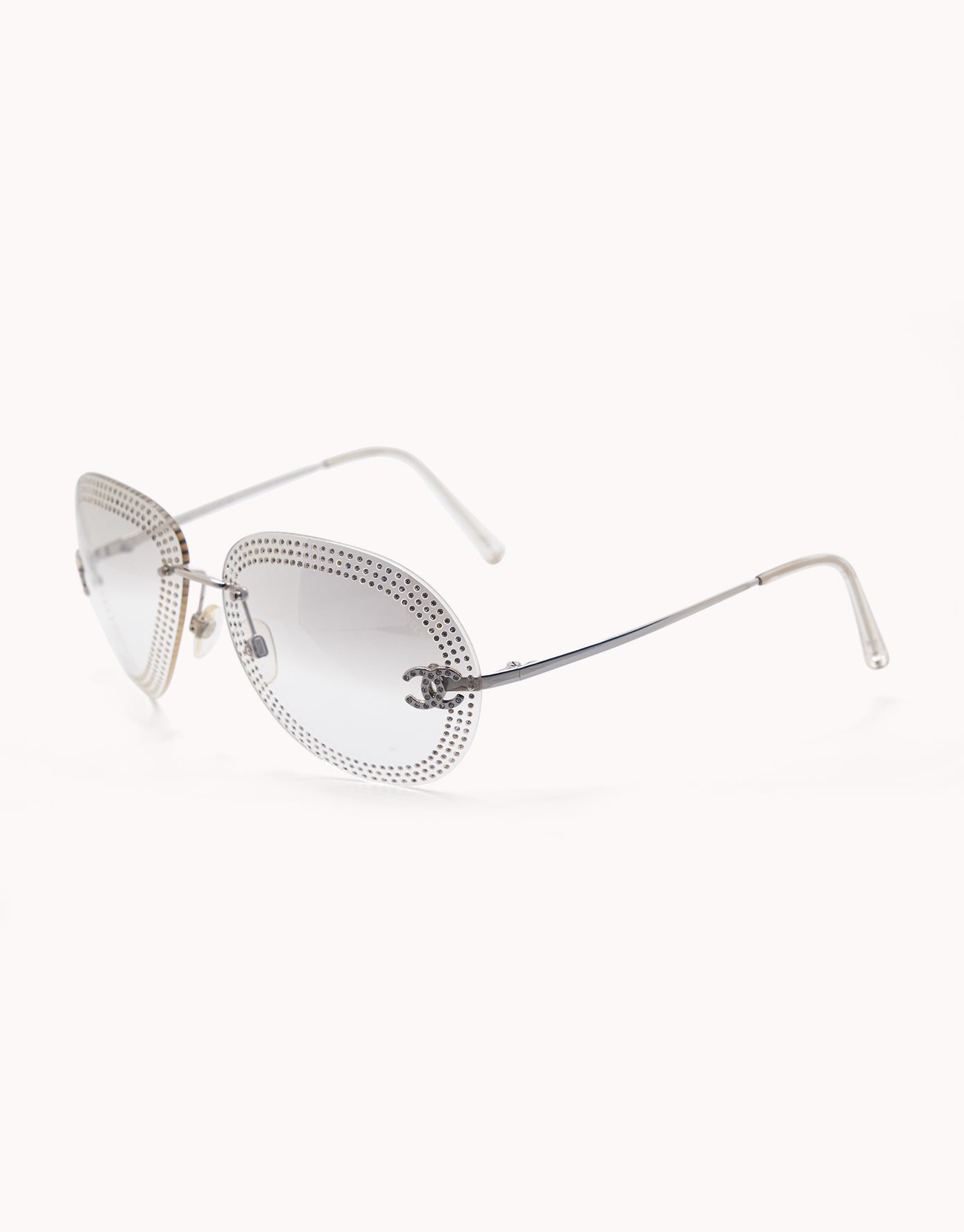 Chanel Crystal Sunglasses