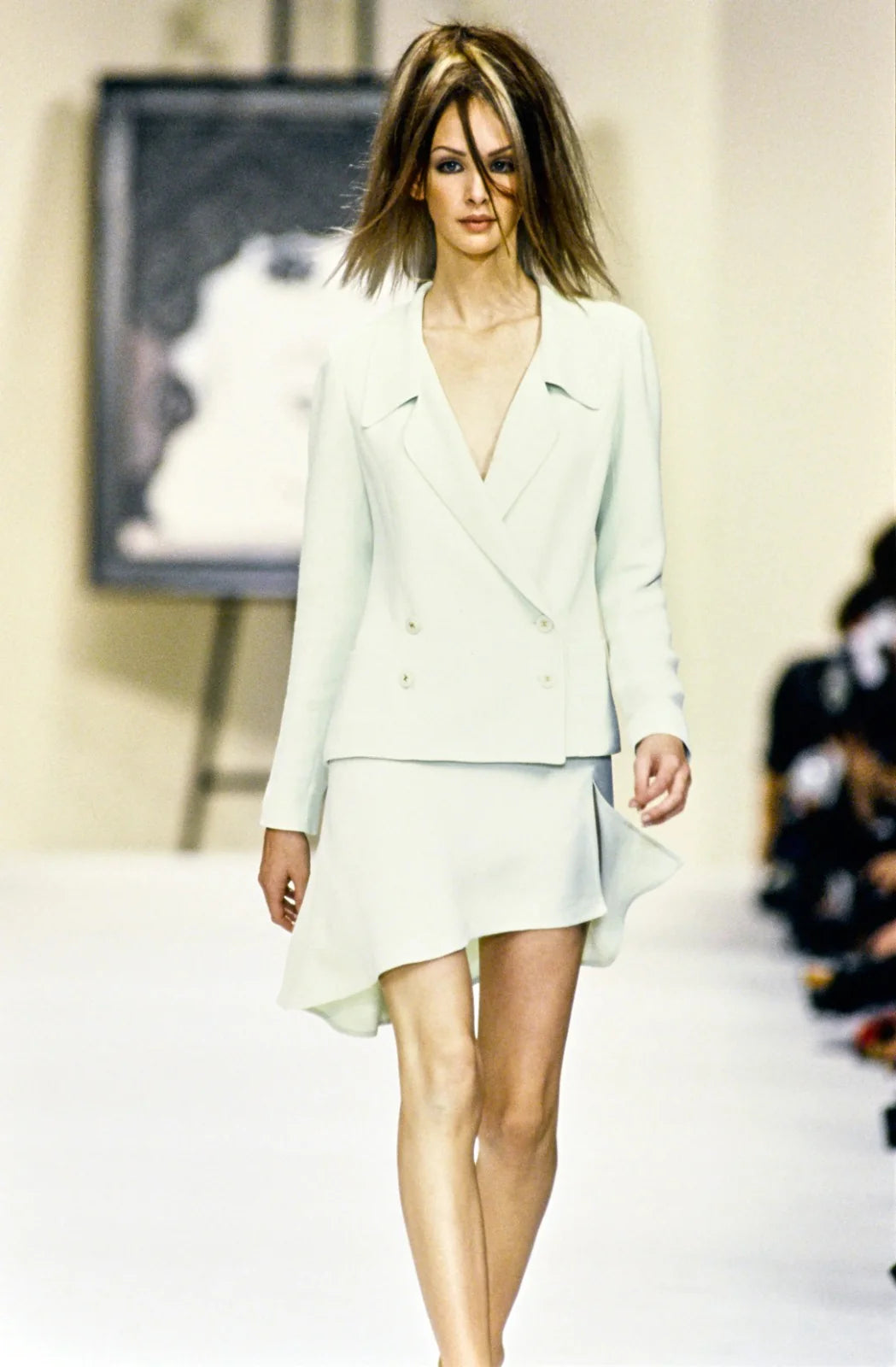 Chanel Spring 1994 Green Suit