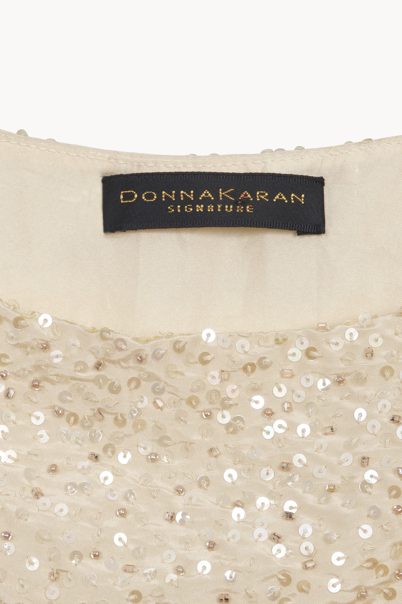 Late 90s Donna Karan Sequin Top