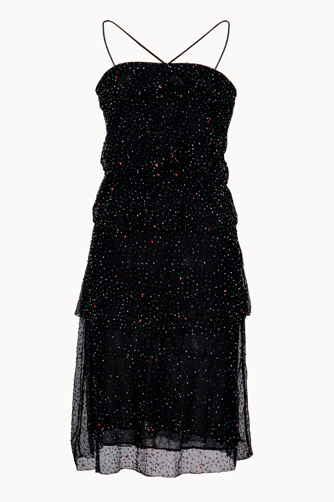 Emporio Armani Fall 2001 Beaded Dress