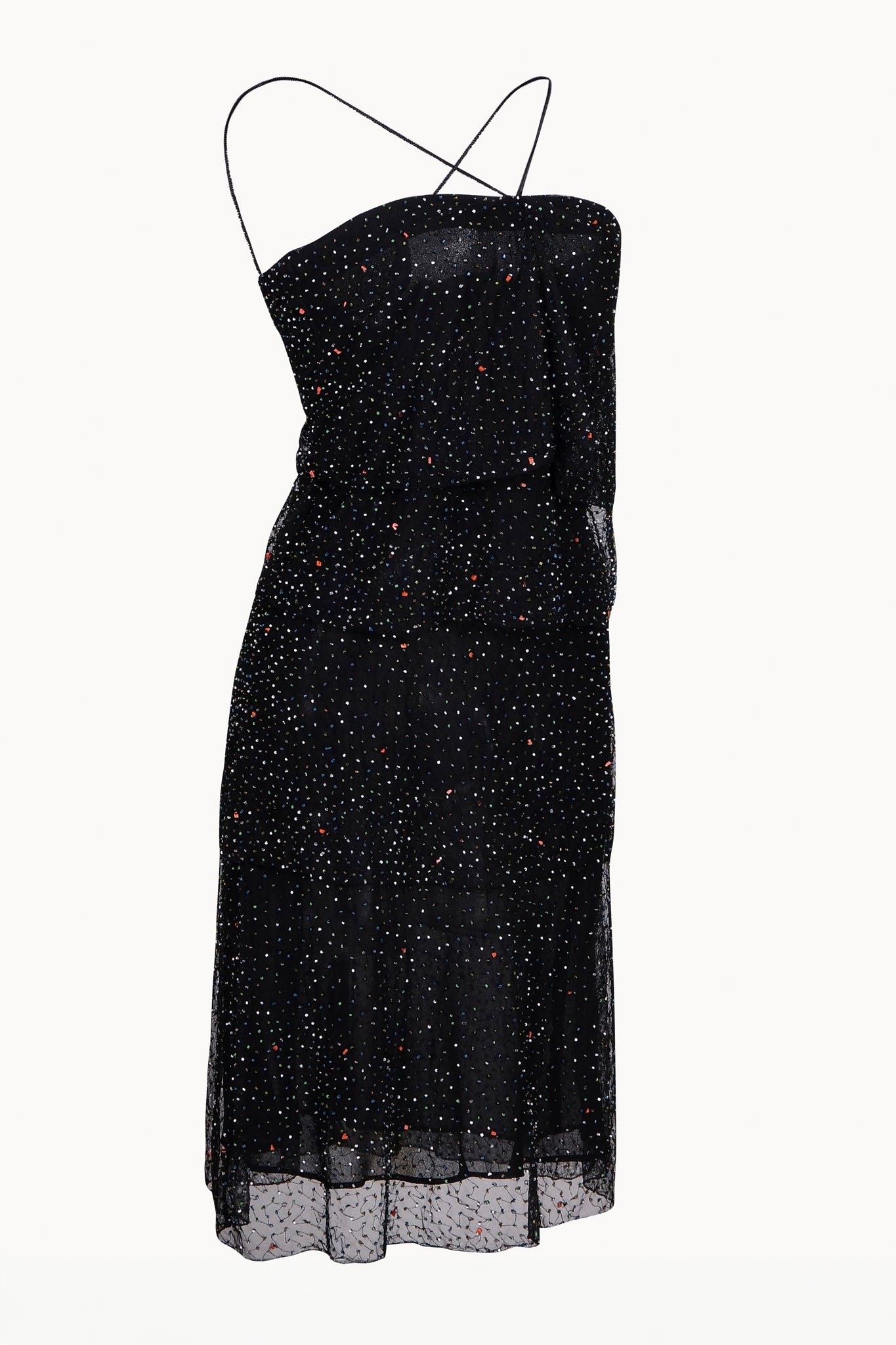 Emporio Armani Fall 2001 Beaded Dress