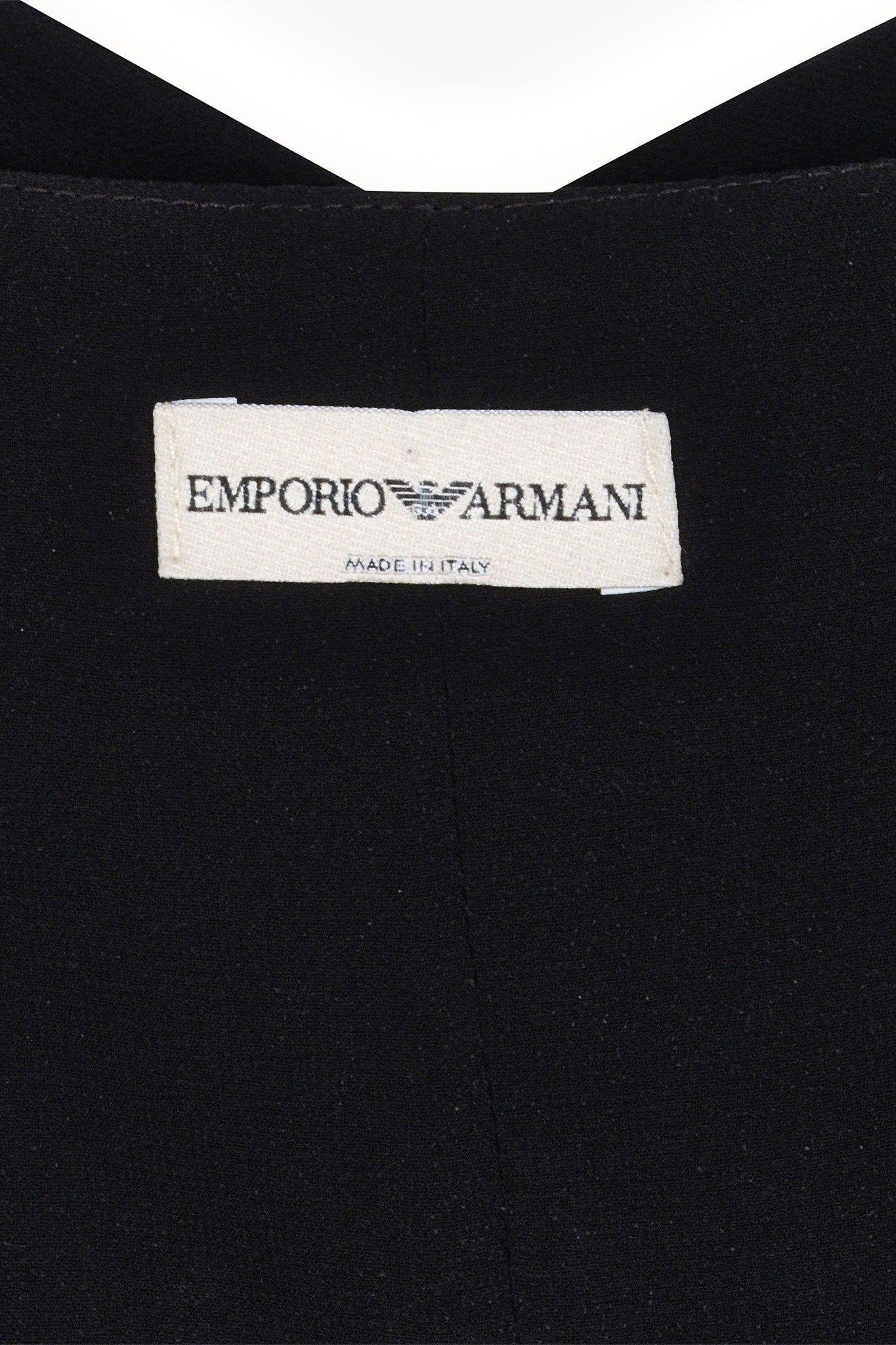 Emporio Armani 2004 Black Dress