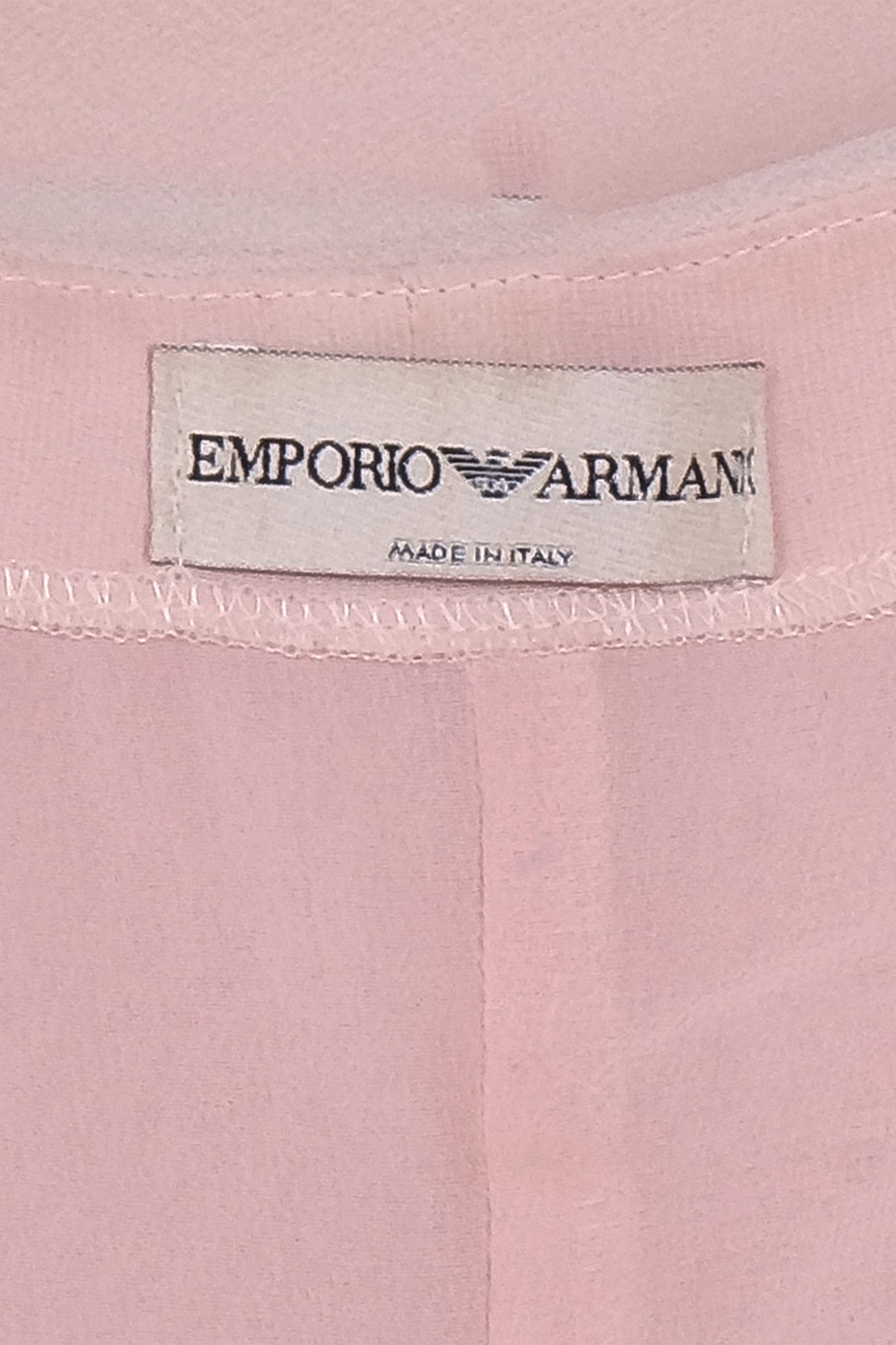 Emporio Armani Fall 2004 Pink Dress