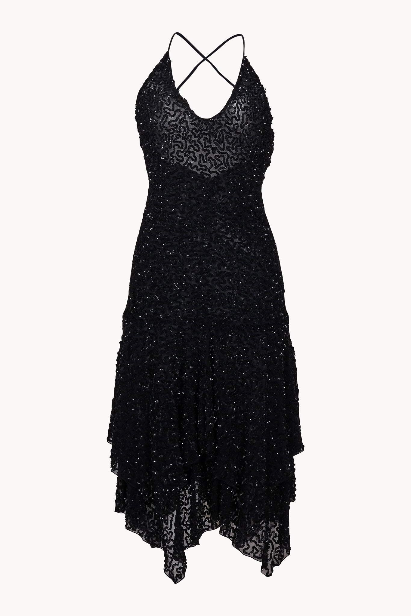 Emporio Armani Fall 2001 Black Dress