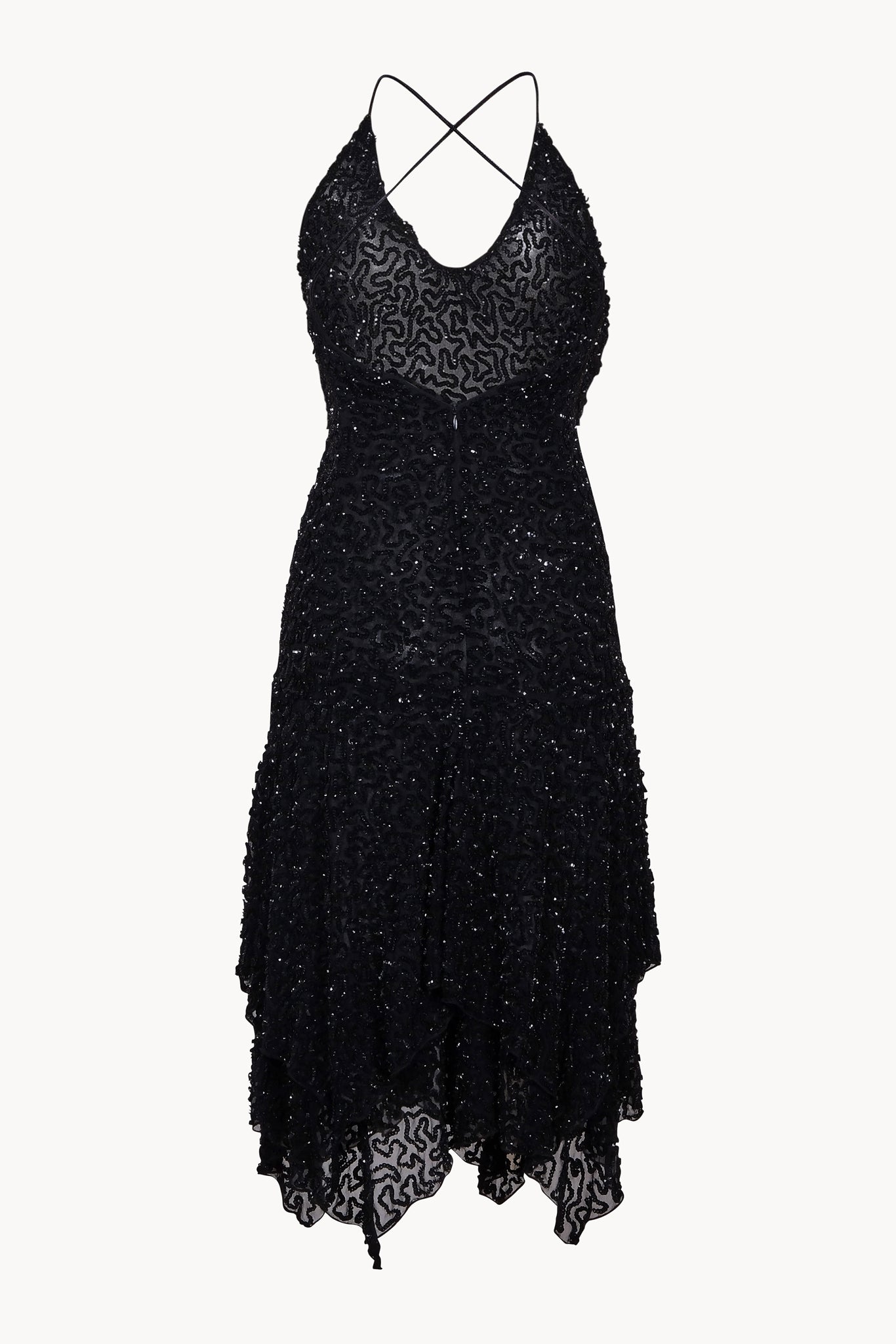 Emporio Armani Fall 2001 Black Dress