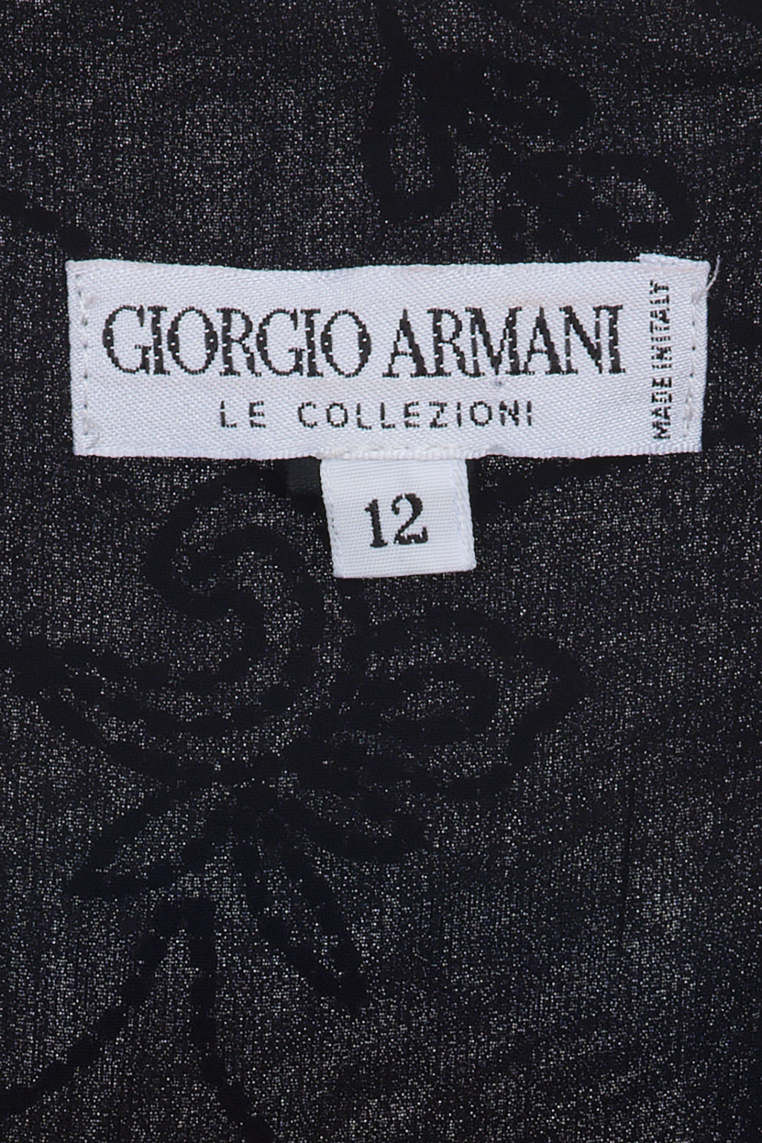 Late 90s Giorgio Armani Navy Dress