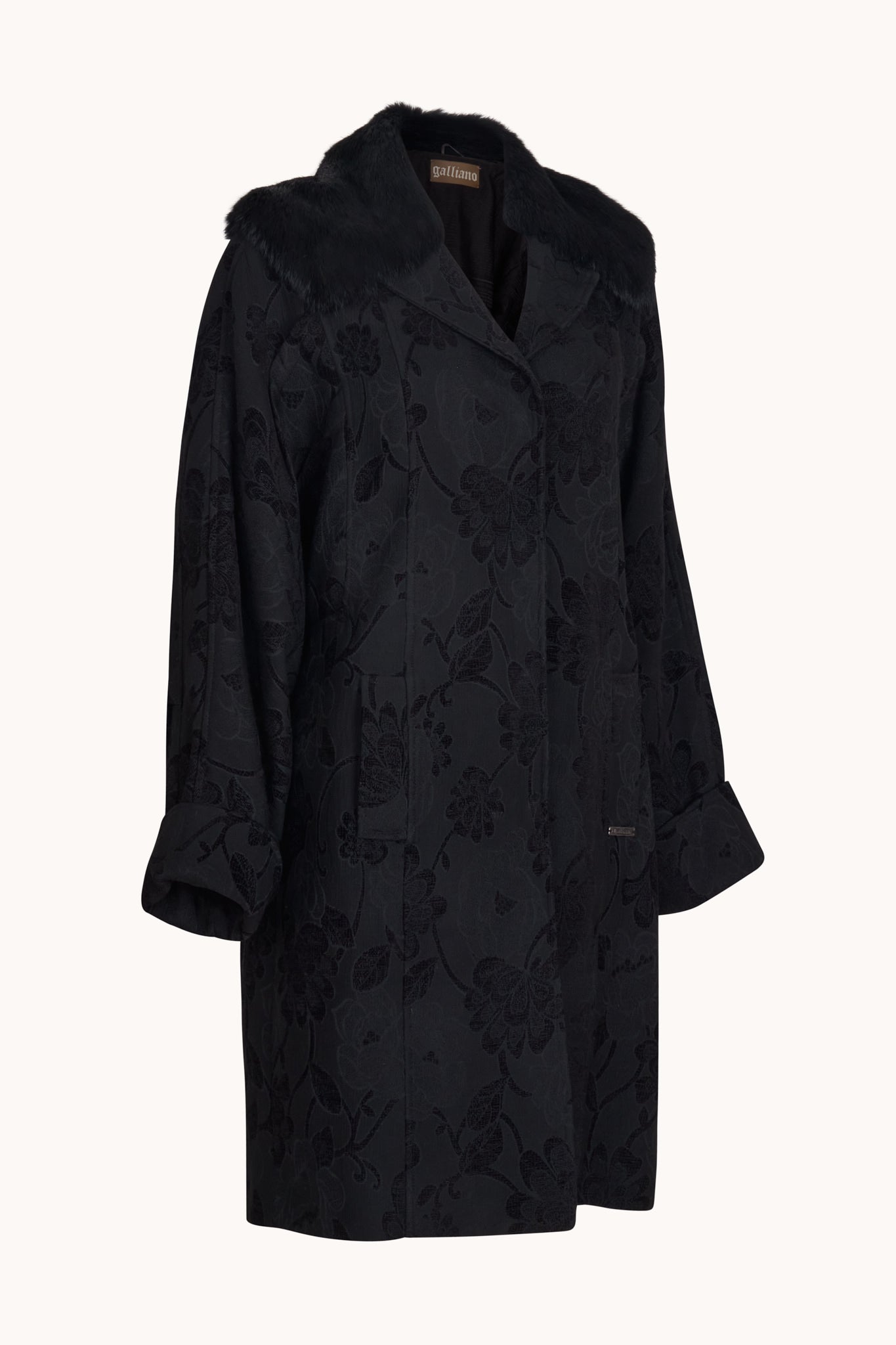 2000s John Galliano Black Coat