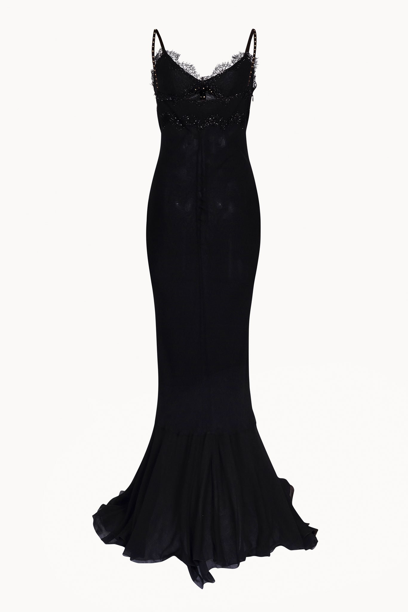 2000s Iceberg Black Gown