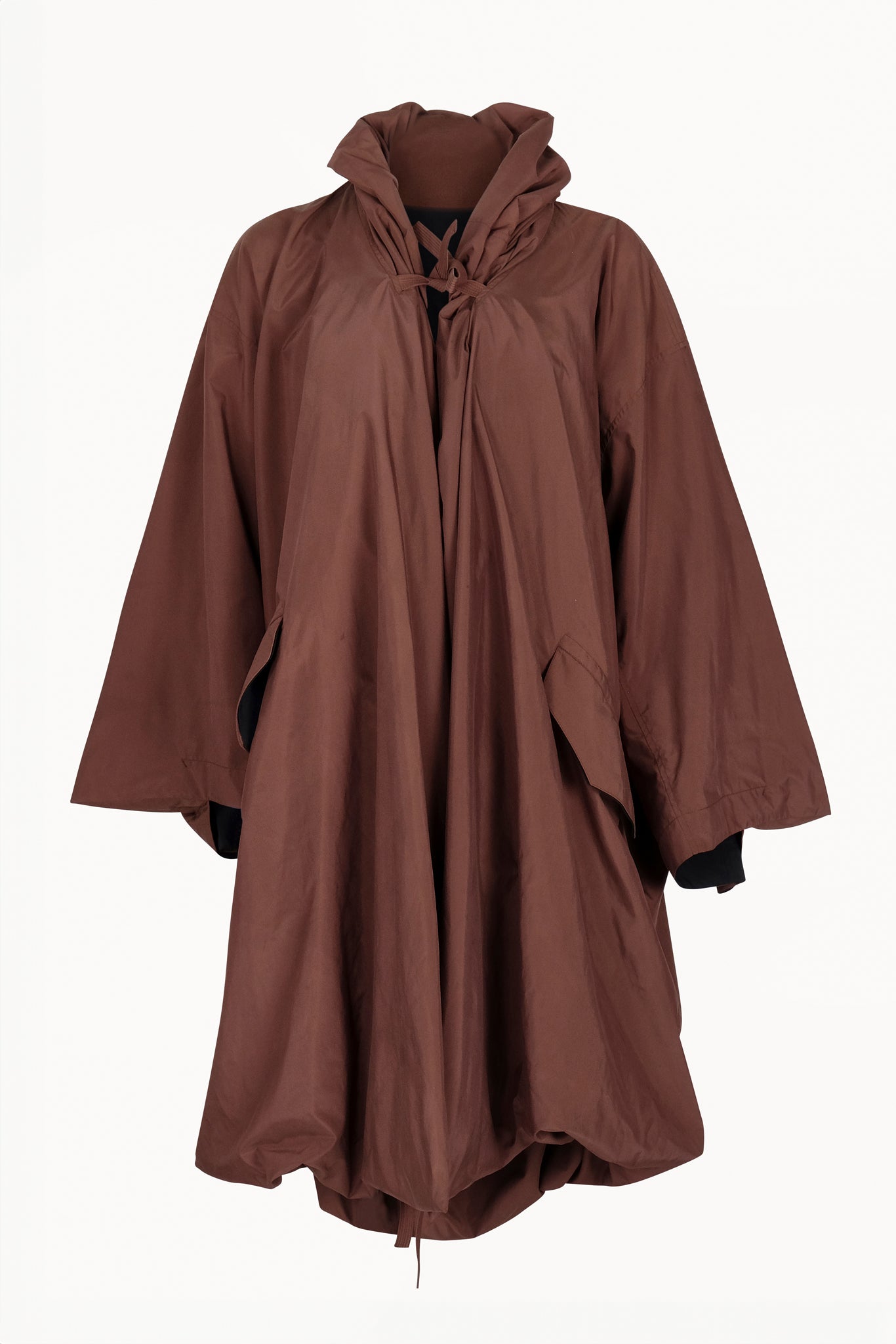 Issey Miyake Late 80s Brown Coat