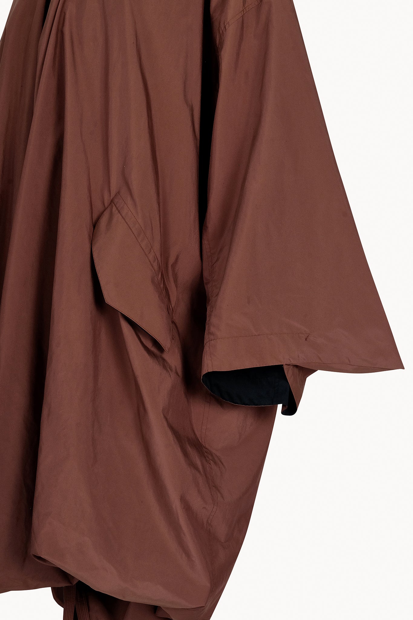 Issey Miyake Late 80s Brown Coat