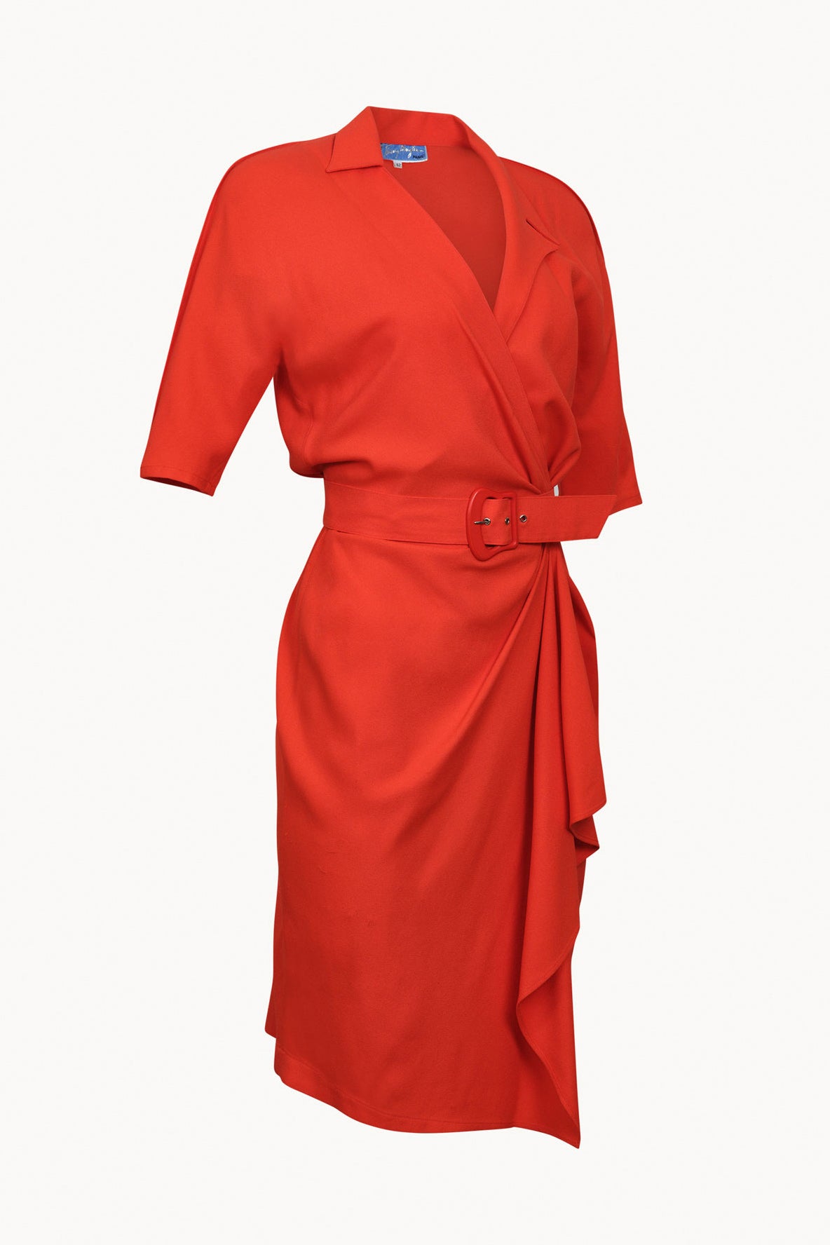 Bright red 90s Thierry Mugler Dress