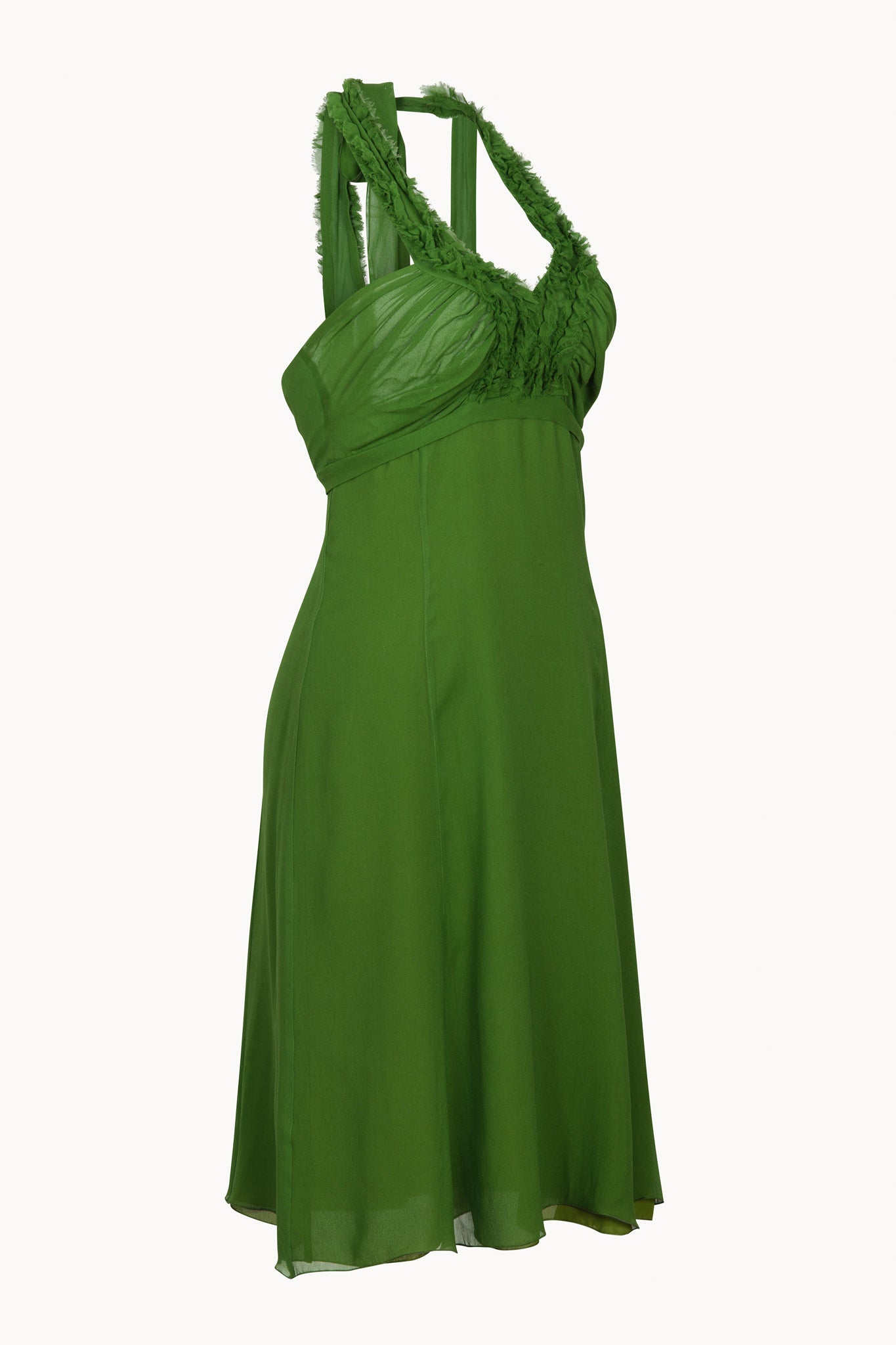 Vintage 2000s Valentino Green Dress