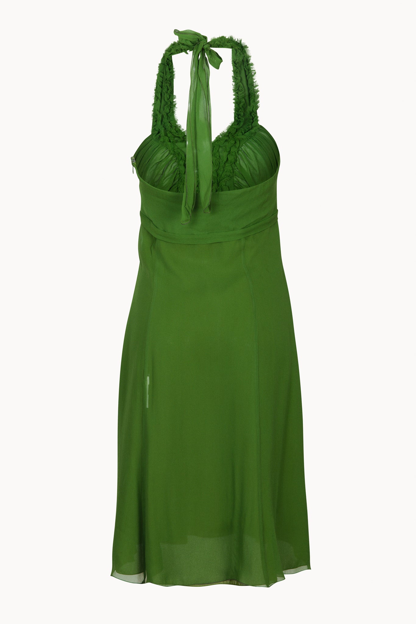 Vintage 2000s Valentino Green Dress