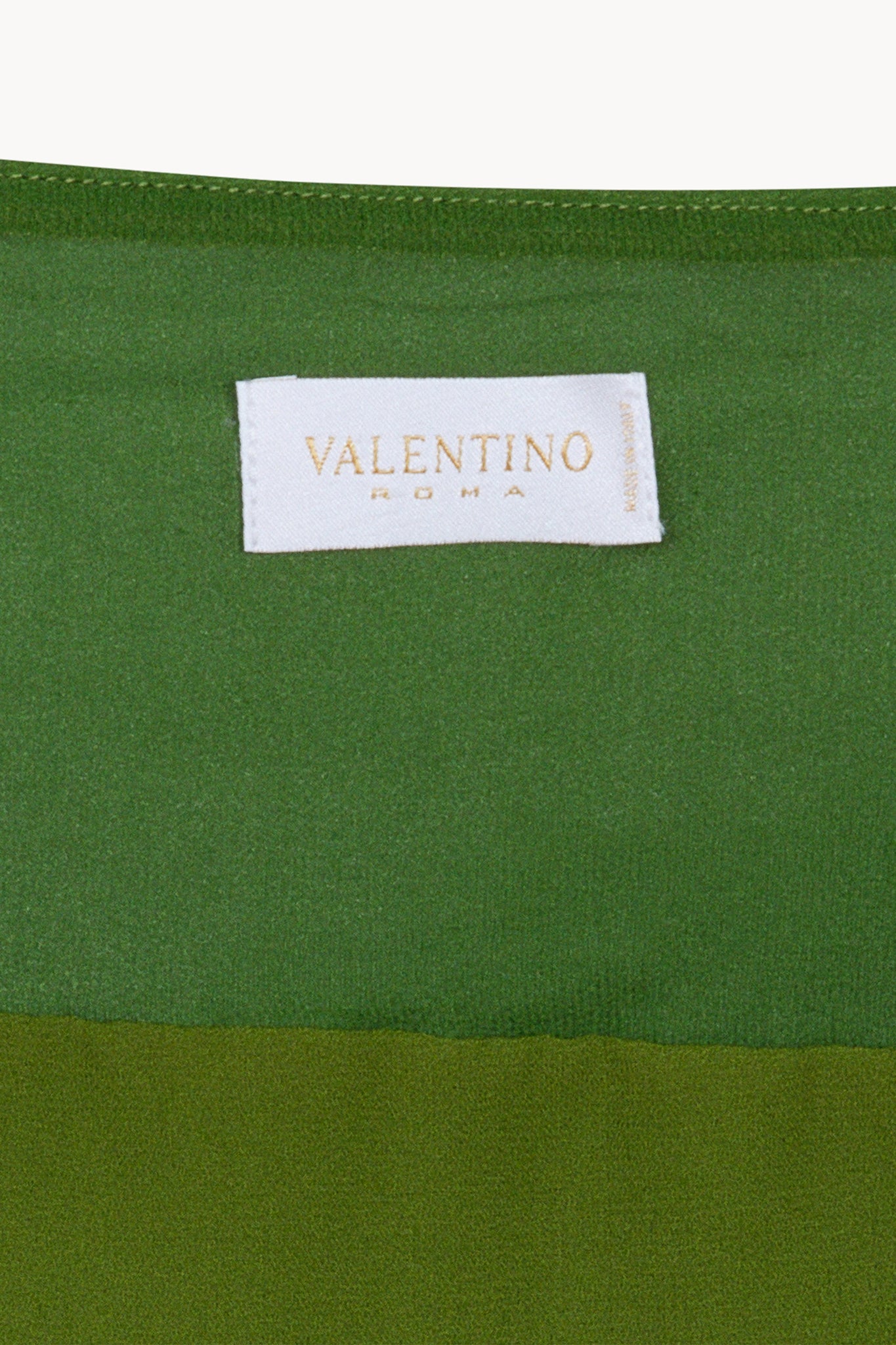 2000s Valentino Green Dress