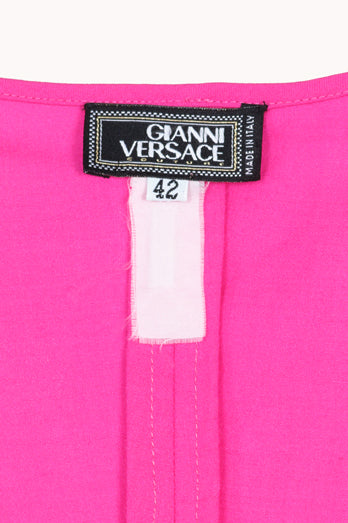 Late 90s Versace Pink Dress