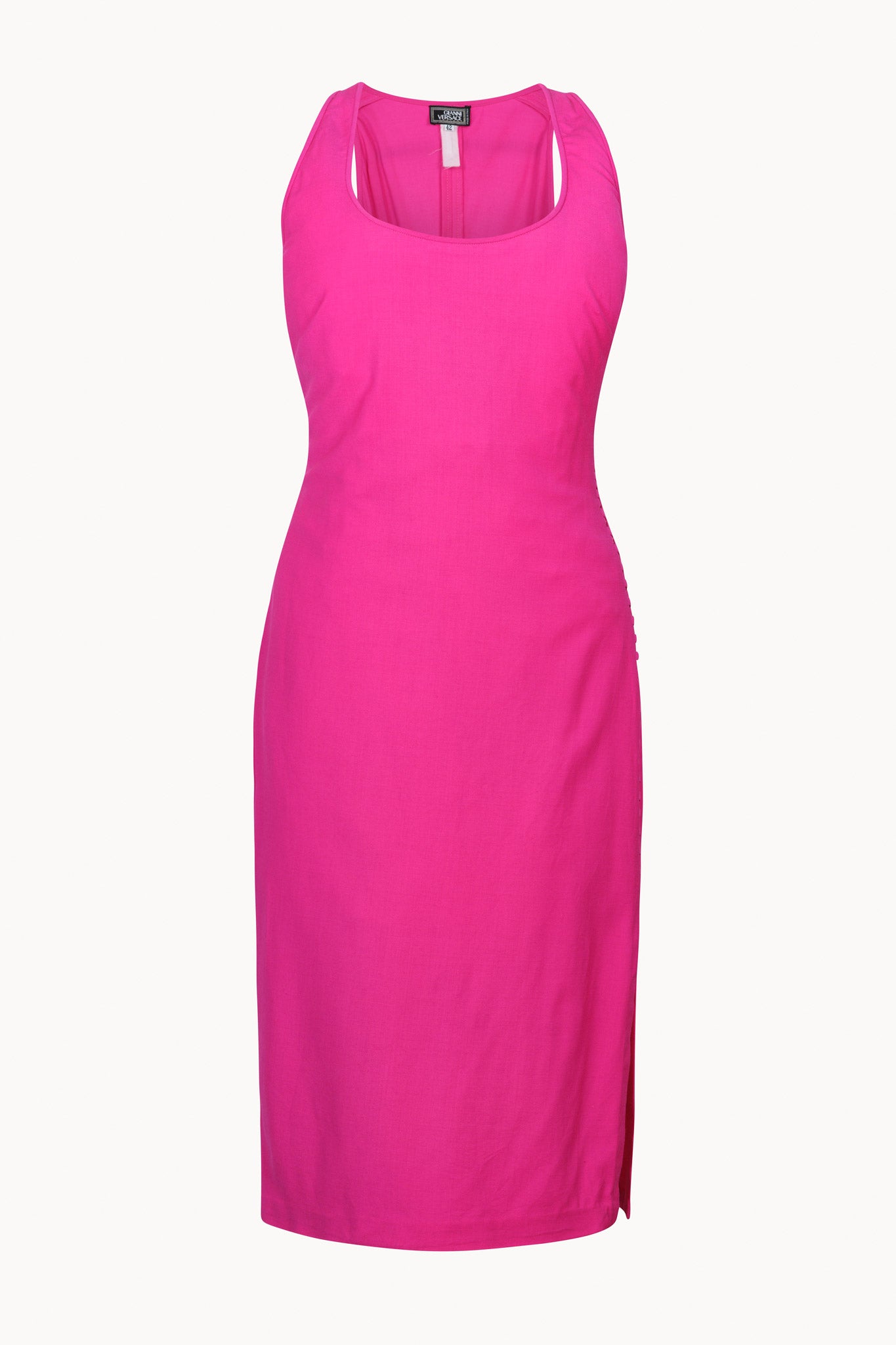 Late 90s Versace Pink Dress