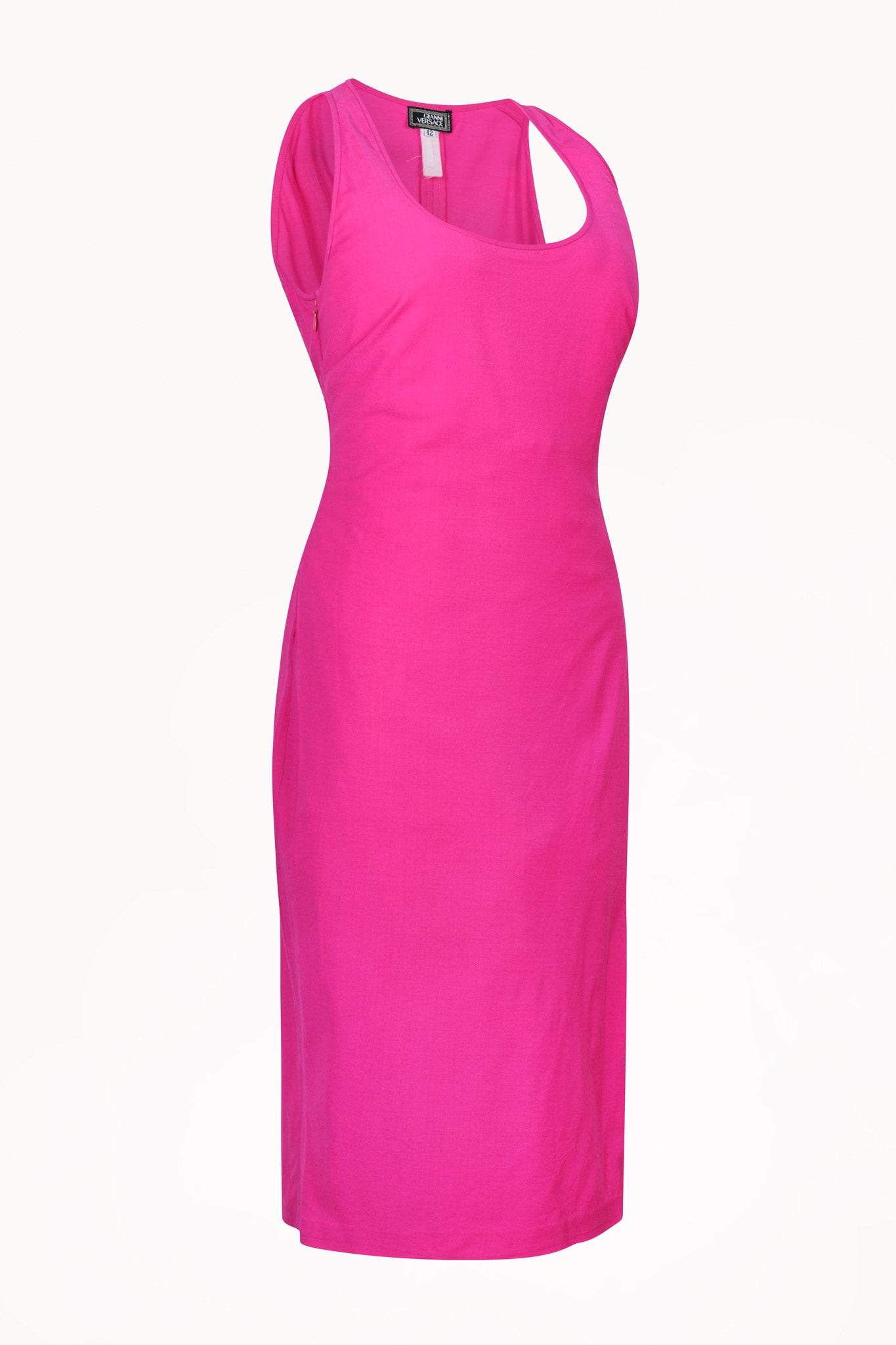 Late 90s Versace Pink Dress