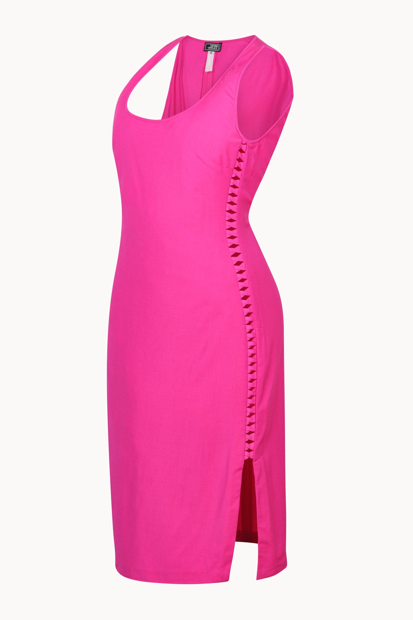 Late 90s Versace Pink Dress