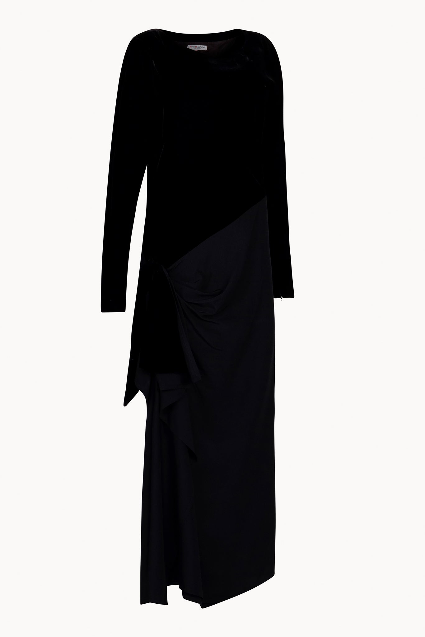 Yves Saint Laurent Fall 1983 Black Dress